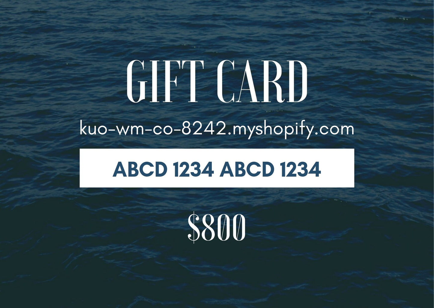 $800