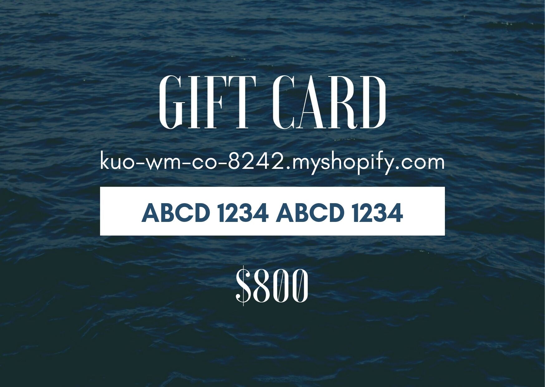 $800