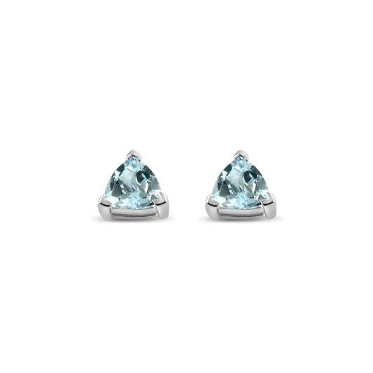 AQUAMARINE TRILLION STUDS