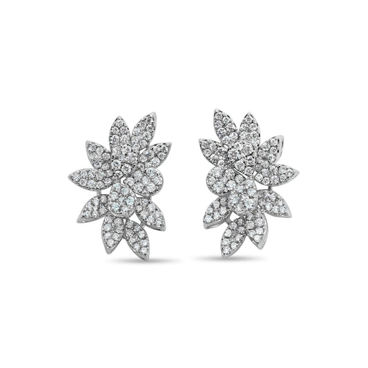 DIAMOND BURST EARRINGS