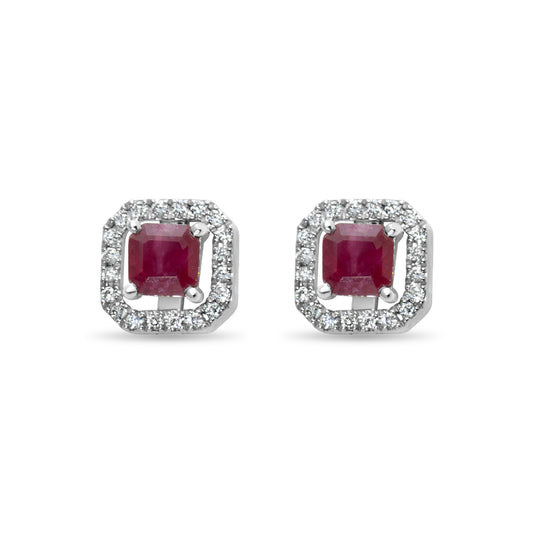 RUBY DIAMOND 2-IN-1 EARRINGS