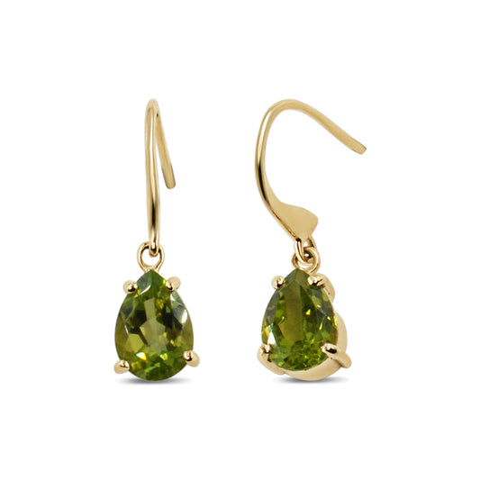 PERIDOT DANGLE EARRINGS