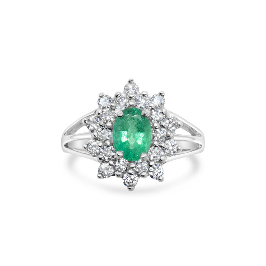 EMERALD DIAMOND RING