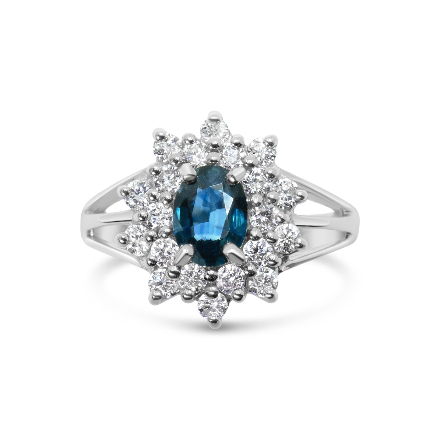 SAPPHIRE DIAMOND RING