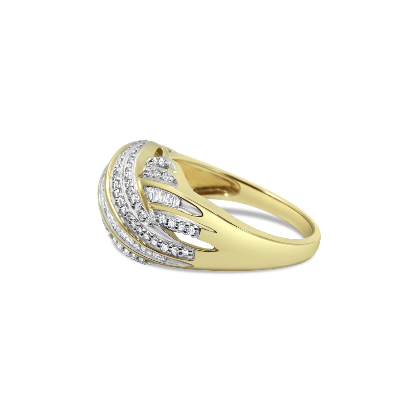 WOVEN DIAMOND RING